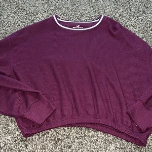 Hollister, cropped long sleeve